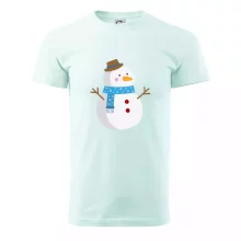 Snehuliak so šálom Snehuliak so šálom