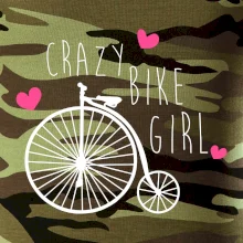 Crazy bike girl Crazy bike girl