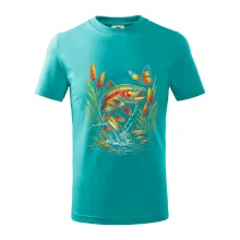 Obrázok pstruh a motýľ