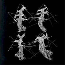 Skrútený stožiar vysokého vedenia