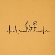 EKG rodina a jedno dieťa