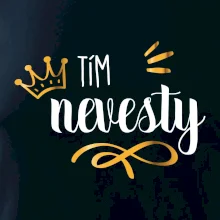 Tím nevesty princezná - zlatá potlač