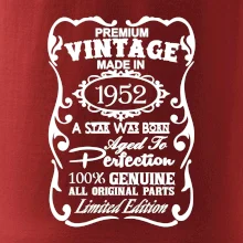 Vintage Etiketa - 1952