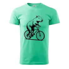 Kapybara na kole černá