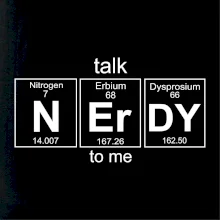 Talk nerdy - periodická tabuľka Talk nerdy - periodická tabuľka
