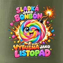Sladké duhové lízátko s výbušnou náladou