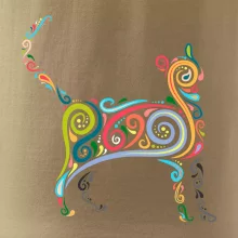 Mačka farebné krivky