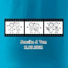 Svadobný deň - váš nápis (Hana-creative)