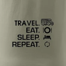Eat sleep travel - alkovna
