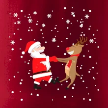 Tancujúci Santa a sob