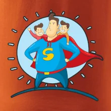 Otec superman - chlapec a chlapec