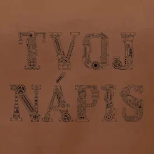 Steampunk vlastný nápis