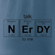 Talk nerdy - periodická tabuľka Talk nerdy - periodická tabuľka