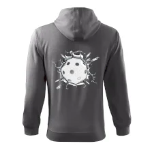 Florbal lopta v triku Florbal lopta v triku