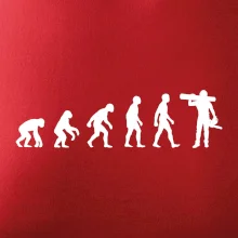 Evolúcia drevorubač - píla a kmeň