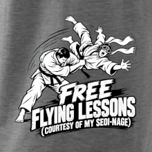 Free flying lessons seoi nage