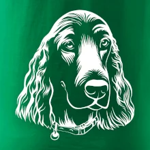 Kokeršpaniel - hlava kreslená