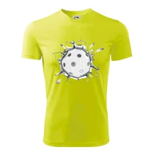 Florbal lopta v triku