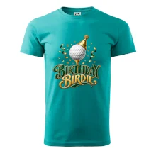 Narozeninové birdie s golfovým míčkem