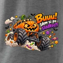 Buuu idem si po sladkosti tekvicový monster truck