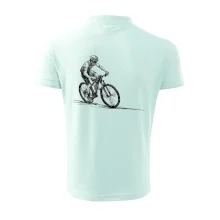 MTB kreslený cyklista MTB kreslený cyklista