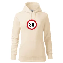 Dopravná značka - obmedzenie rýchlosti 30