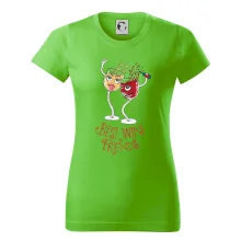 Best wine friends dancing (Pecka design)