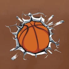 Basketbal lopta v triku