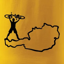 Cyklista - Mapa Rakúska