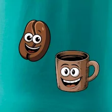 Parové tričko - Hrnček a káva