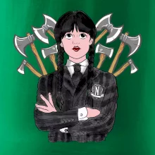 Sekery - holka v čiernom (Pecka design)