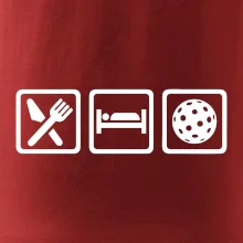 Eat sleep floorball v rade