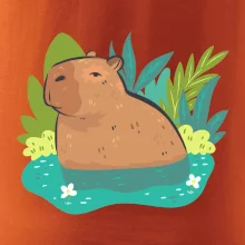 Kapybara vo vode Kapybara vo vode