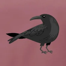 Vrana kreslená (studio-arte.cz)