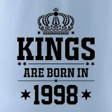Kings are born in 1998