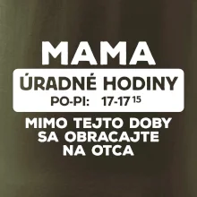Mama úradné hodiny Mama úradné hodiny
