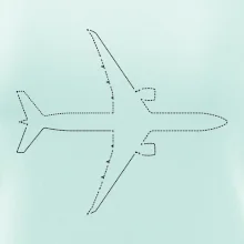 Obrys Boeing 737-800