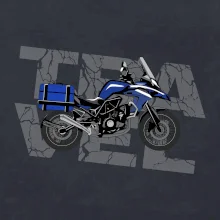 Cestovná enduro modrá