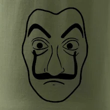 Maska do tlačiarne peňazí