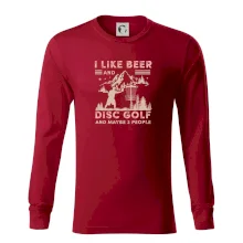 I like beer and disc golf I like beer and disc golf
