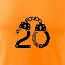 Narodeninové tričko pre policajta - putá 20 Narodeninové tričko pre policajta - putá 20