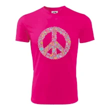 Peace symbol lístočky