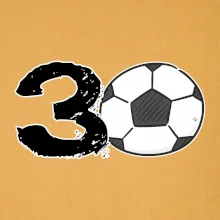 Futbal okrúhle narodeniny 30