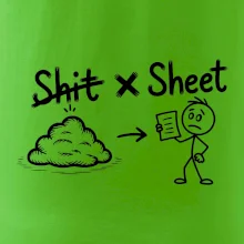 Anglický slovníček - Shit - Sheet