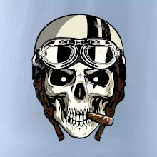 Motorkárska helma a cigara Motorkárska helma a cigara