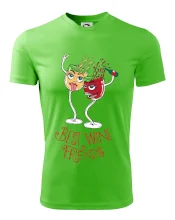 Best wine friends dancing (Pecka design)