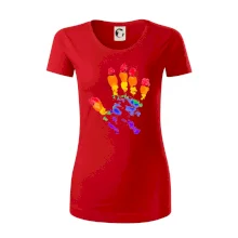 LGBT hand print
