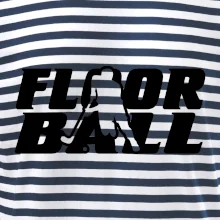 Floorball nápis rovný