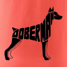 Dobermans - nápis v tele Dobermans - nápis v tele