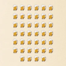 Narodeniny - 40x pivo